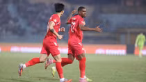 CLB Công an Hà Nội ngược dòng đánh bại Ninh Bình, chiếm ngôi đầu bảng V.League