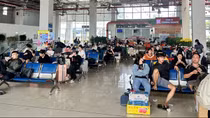 Bến xe, nhà ga đảm bảo vận chuyển hành khách cuối cùng về quê dịp Tết