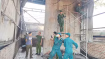 Chung tay xây lại mái ấm cho gia đình bị hoả hoạn nơi vùng biên giới