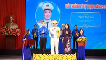Đại uý Nguyễn Cảnh Tùng: Cán bộ tham mưu đam mê công tác Đoàn