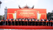 Lễ khánh thành Nhà tưởng niệm Chủ tịch Hồ Chí Minh tại Di tích Đồi E2