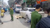 Tạm giữ hình sự tài xế lùi xe làm 2 người thương vong ở Khâm Thiên
