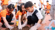 Gần 300 trường học tham gia giải thưởng “Trường học không rác thải nhựa”