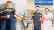 Chiến sĩ Công an hiến máu cứu thai phụ vượt qua cơn nguy kịch