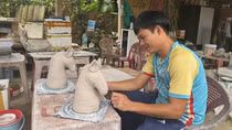 Làng gốm 500 năm tuổi đỏ lửa đón Tết