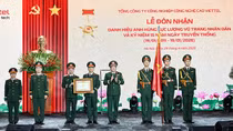 TCT Công nghiệp Công nghệ cao Viettel đón nhận danh hiệu Anh hùng Lực lượng vũ trang nhân dân