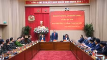 Đảng ủy Công an Trung ương làm việc với Ban Thường vụ Tỉnh ủy Hưng Yên