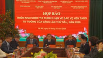 Triển khai “Cuộc thi chính luận về bảo vệ nền tảng tư tưởng của Đảng lần thứ VI, năm 2026”