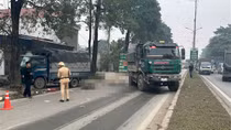 Một cán bộ CSGT Thái Nguyên hy sinh khi làm nhiệm vụ
