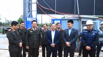 Thứ trưởng Đặng Hồng Đức kiểm tra tiến độ triển khai các dự án xây dựng nhà ở cho lực lượng vũ trang Công an nhân dân