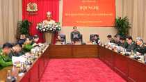 Lãnh đạo Bộ Công an bàn giao công tác xây dựng lực lượng Công an nhân dân