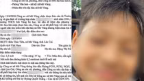 Vụ nam sinh lớp 6 mất tích rồi phát hiện tử vong: Tạm giữ hình sự người bố