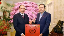 Chủ tịch Quốc hội Trần Thanh Mẫn thăm, tri ân nguyên lãnh đạo Đảng, Nhà nước