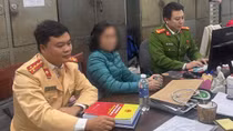Triệu tập làm việc người phụ nữ cầm loa hô hào đua xe tại hầm Kim Liên