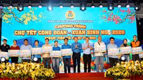 Khai mạc Chợ Tết Công đoàn - Xuân 2026 tại TP Hồ Chí Minh