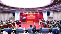 Giới thiệu Bộ trưởng Lương Tam Quang, Thứ trưởng Lê Quốc Hùng và 2 đồng chí ứng cử đại biểu Quốc hội khoá XVI