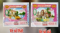 Cảnh báo thủ đoạn lừa đảo đổi vé số trúng thưởng giả