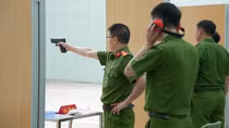 Hội thi bắn súng quân dụng trong lực lượng Cảnh sát hình sự
