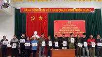 Công an tỉnh Cao Bằng hỗ trợ sinh kế cho hộ gia đình khó khăn tại xã Trường Hà