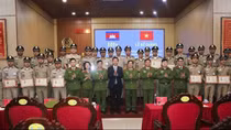 Bế giảng khóa bồi dưỡng “Huấn luyện và sử dụng chó nghiệp vụ” cho cán bộ Bộ Nội vụ Campuchia