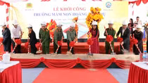 Bộ Công an phát động lễ khởi công xây dựng Trường mầm non Hoàng Văn Thụ tại xã biên giới tỉnh Lạng Sơn