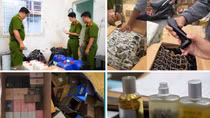 Công an TP Cần Thơ bóc gỡ đường dây sản xuất, buôn bán nước hoa giả