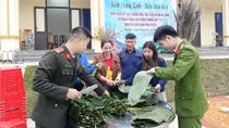 Tết bình yên nơi cửa ngõ biên giới Việt - Lào