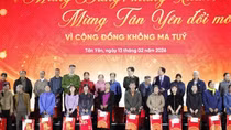 Chương trình nghệ thuật "Vì cộng đồng không ma tuý" thu hút hàng nghìn người tham gia