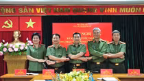 Xây dựng Cụm thi đua số 1 là Lá cờ đầu trong phong trào thi đua của Bộ Công an