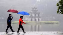 Không khí lạnh yếu, miền Bắc có mưa