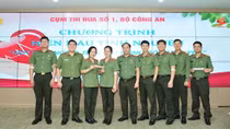 200 CBCS Cụm thi đua số 1 tham gia hiến máu tình nguyện