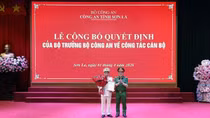 Công an tỉnh Sơn La có tân giám đốc