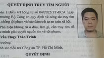 Truy tìm Trần Đình Phú để phục vụ công tác xác minh giải quyết nguồn tin về tội phạm
