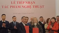 Tiếp nhận gần 1.000 tác phẩm của họa sĩ nhiều thế hệ
