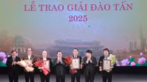 Giải thưởng Đào Tấn năm 2025 vinh danh nhà viết kịch Lê Duy Hạnh, Lưu Quang Hà