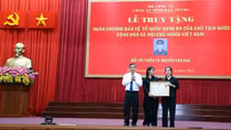 Truy tặng Huân chương Bảo vệ Tổ quốc hạng Ba đối với Thiếu tá Nguyễn Văn Kha
