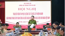 Công an Hà Nội trao đổi thông tin phục vụ công tác tổ chức các lễ kỷ niệm
