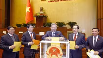 Quốc hội bỏ phiếu quyết định nhiều nội dung quan trọng về nhân sự