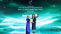 Tập đoàn Bảo Việt đoạt Giải Nhì Báo cáo Phát triển bền vững nhóm ngành tài chính