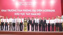 Văn phòng đại diện Agribank khu vực Tây Nam Bộ: 10 năm đồng hành và phát triển