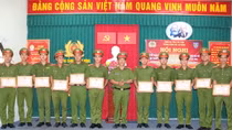 Tuổi trẻ Cảnh sát cơ động các tỉnh, thành ĐBSCL sơ kết giao ước thi đua