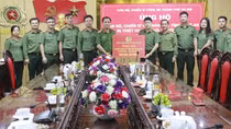 Công an TP Hà Nội hỗ trợ 500 triệu đồng giúp CBCS và nhân dân Nghệ An khắc phục hậu quả bão lũ