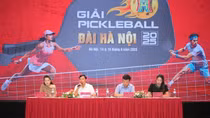 Thu hút 600 vận động viên tham gia Giải Pickleball Đài Hà Nội 2025