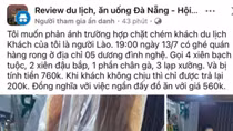 Xử phạt chủ quầy hàng rong tại Đà Nẵng “chặt chém” du khách Lào