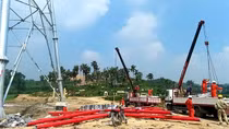 Tập đoàn Điện lực Việt Nam: Đẩy nhanh tiến độ Dự án đường dây 500kv Lào Cai-Vĩnh Phúc