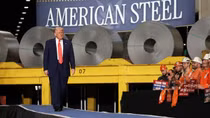 Ông Trump tăng gấp đôi thuế với thép nhập khẩu