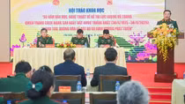 Hội thảo văn học, nghệ thuật về đề tài lực lượng vũ trang, chiến tranh cách mạng: 50 năm nhìn lại