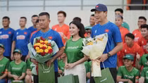Herbalife giao lưu cùng các đội tuyển bóng đá Quốc gia Việt Nam