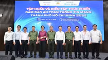 Công an TP Hồ Chí Minh diễn tập thực chiến đảm bảo an toàn thông tin mạng