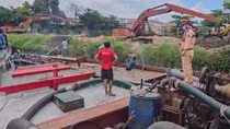 Vĩnh Long: Liên tiếp phát hiện tàu cát sông không rõ nguồn gốc